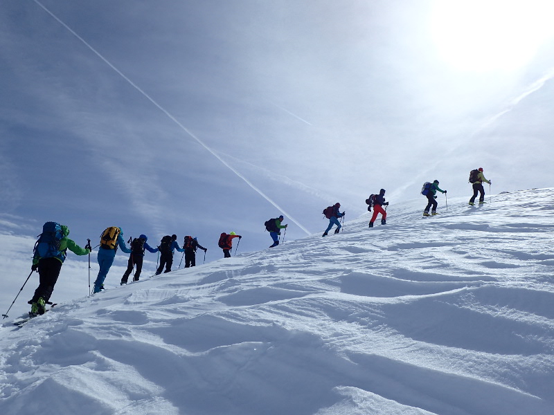 Symbolfoto Skitouren